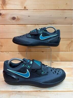 Nike Zoom Rotational 6 Black Track Field Throwing Shoes FZ9606 001 Mens Size 8
